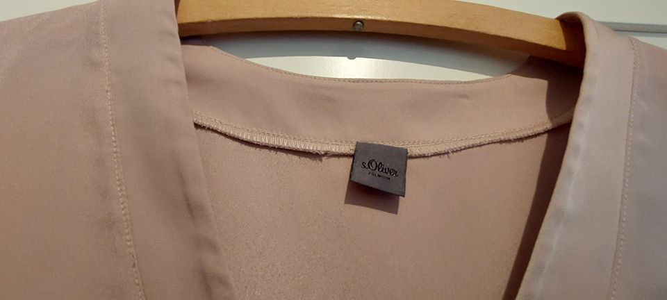 roséfarbene Langarm-Bluse von s.Oliver Gr. 42 in Bochum