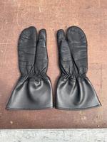 DDR Motorradhandschuh, Leder, gefüttert Sachsen - Roßwein Vorschau
