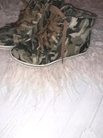 Camouflage Schnürboots Größe 39 Hessen - Hatzfeld (Eder) Vorschau