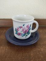 Kaffeetasse Teetasse Porzellan Tasse mit Untertasse Aquarell Baden-Württemberg - Schelklingen Vorschau