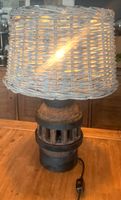 Vintage Leuchte Lampe Radnabe Tischleuchte Upcycling Niedersachsen - Staufenberg Vorschau