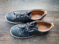 Damenschuhe Clarks unstructured Leder dunkelblau Gr. 39 Berlin - Mahlsdorf Vorschau