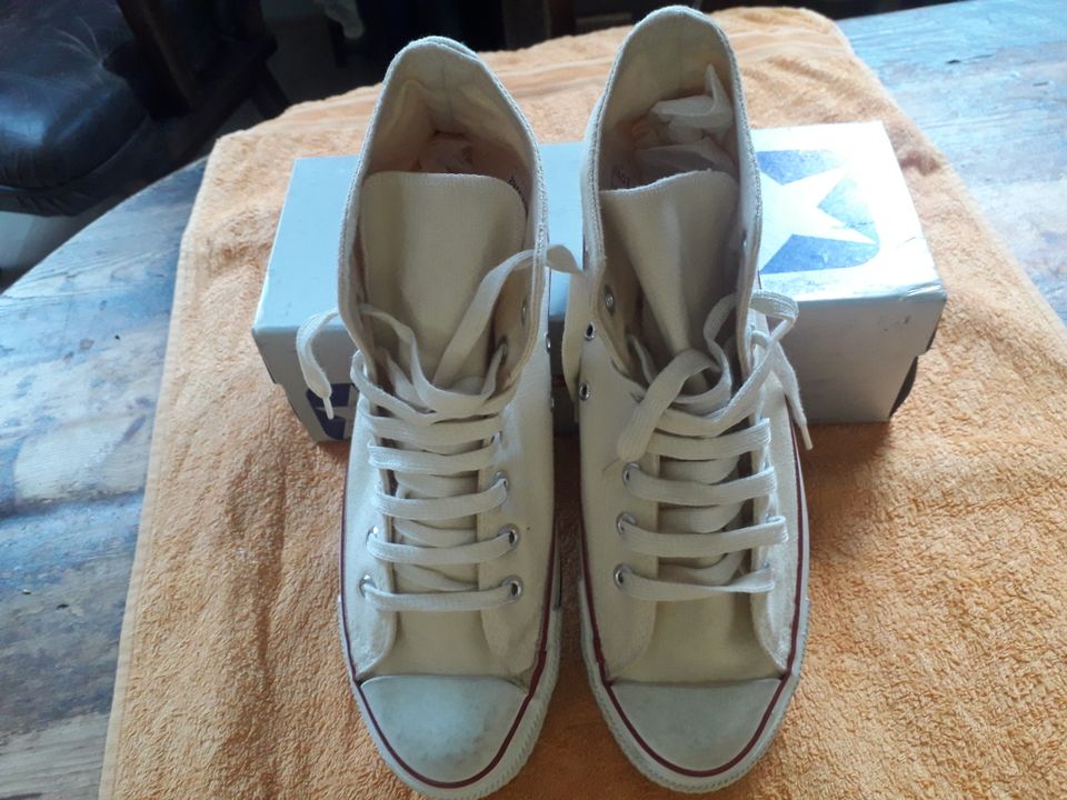 Converse All Star Made in USA weiss Größe US 10 EUR 43 in Dietzenbach