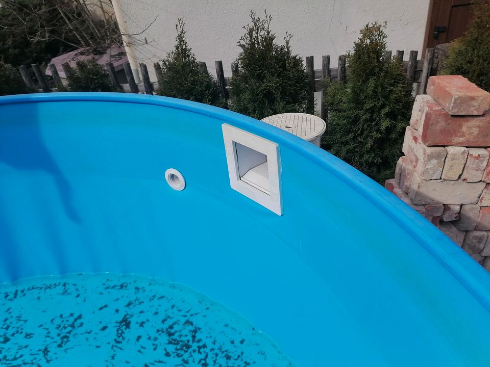 Stahlwand-Pool 2,50 Komplettset mit Pumpe...... in Neukirch/Lausitz