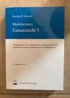 Modulwissen Einsatzrecht 3,  3. Auflage 2016 Brandenburg - Ferch Vorschau