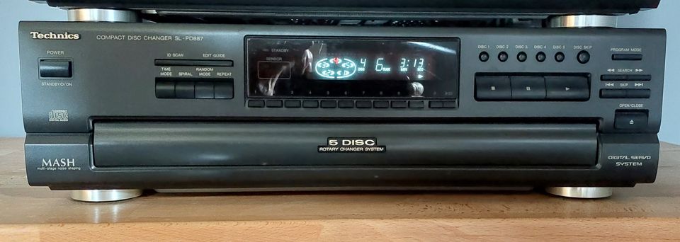 Technics - Compact Disc Changer SL-PD887 in Wittenburg