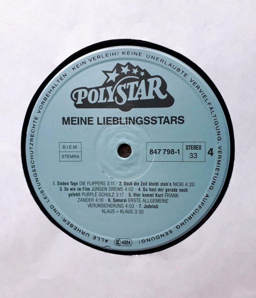 MEINE LIEBLINGSSTARS   (2 × VINYL LP, COMPILATION) in Halle