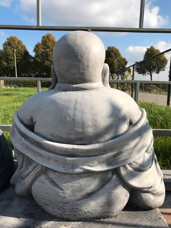 XL 140kg Glücksbuddha dicker lachender Happy Buddha Tempelbuddha in Karlsruhe