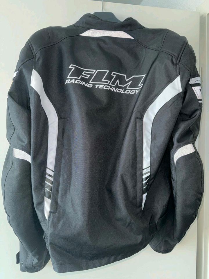 Motorradjacke Kombi, FLM, Größe 48/50, schwarz in Schönefeld