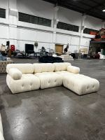 Ecksofa , direkt auf Lager / Neu / boucle Teddy samt / Luxus Sofa Niedersachsen - Melle Vorschau