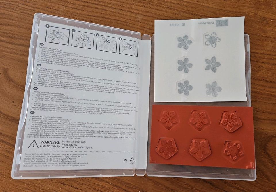 Stampin up Petite Petals Stempelset Blüten in Heitersheim