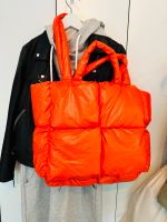 XXL Tasche shopper neon orange bomber gesteppt Baden-Württemberg - Ulm Vorschau