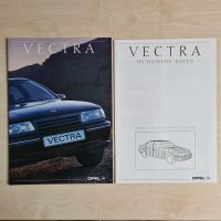 OPEL Vectra A Prospekt Werbung Oldtimer GLS CD 4x4 09/1989 Baden-Württemberg - Leutenbach Vorschau