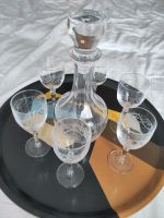 Sherry Set aus Glas. Eine Karaffe mit sechs Gläsern Köln - Ehrenfeld Vorschau