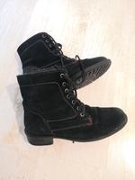 Stiefel schwarz Größe 37 Hessen - Wiesbaden Vorschau