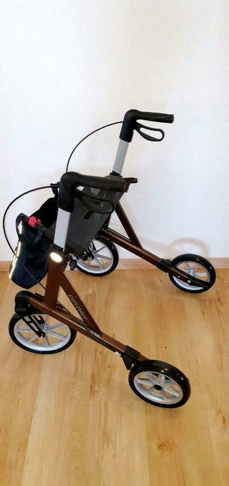 Outdoor Gehwagen  Gelände Ausführung Rollator große Räder in Stockach