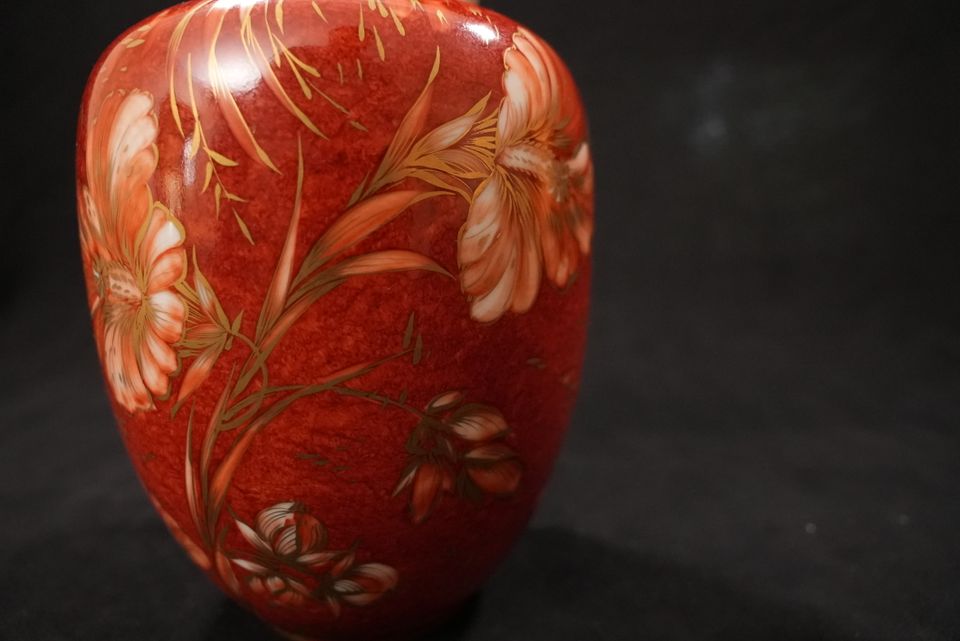 Rosenthal Zaubergarten Vase Handgemalt in Karlstadt