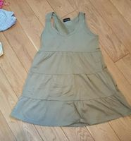 Kleid Gina! 38 khaki ca. 80 cm lang Mecklenburg-Vorpommern - Stralsund Vorschau