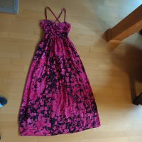 Kleid lang retro 80-Jahre pink/schwarz-Gr.36 Damen vintage Baden-Württemberg - Fellbach Vorschau
