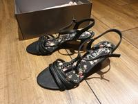 Esprit Sandalen / Sandaletten m. Absatz 4,5 cm, schwarz, 36,  OVP Baden-Württemberg - Herbertingen Vorschau