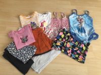 Sommer Set 110 Mädchen / Kleid/ T-Shirt / Badeanzug Sachsen-Anhalt - Ballenstedt Vorschau