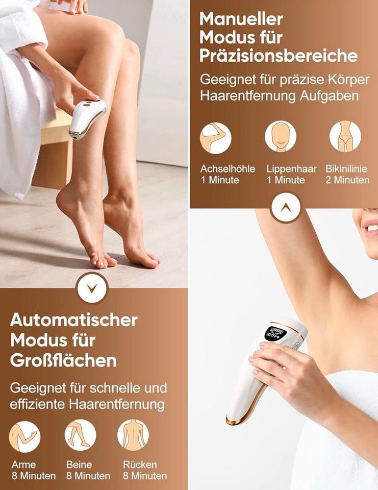 Laser Haarentfernung für Männer, Frauen, Gesicht, Achseln in Ginsheim-Gustavsburg