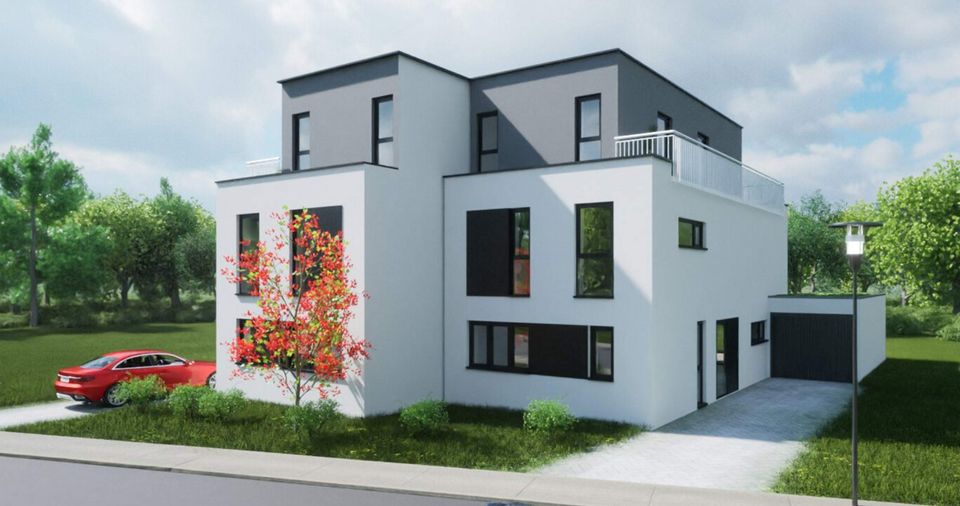 Neubau von 2 massiven Doppelhaushälften in Bochum-Dahlhausen KFW 40 Standard in Bochum