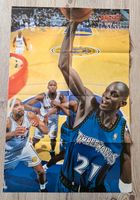 NBA Poster KEVIN GARNETT (T'Wolves) / SHAQUILLE O'NEAL (Lakers) Bremen-Mitte - Bremen Altstadt Vorschau