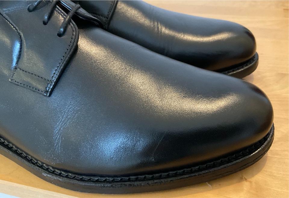 Ludwig Görtz Derby Herren Lederschuhe rahmengenäht Gr. 45 in Hamburg