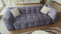 KAWOLA Sofa ROSARIO Velvet anthrazit 3-Sitzer Innenstadt - Poll Vorschau