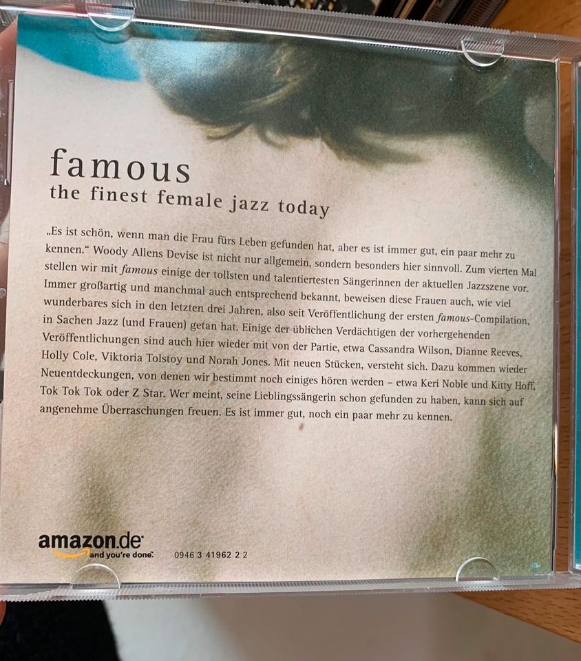 famous female jazz CD in Hamburg