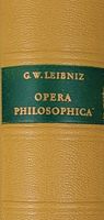 Leibniz - Opera Philosophica Nordrhein-Westfalen - Pulheim Vorschau