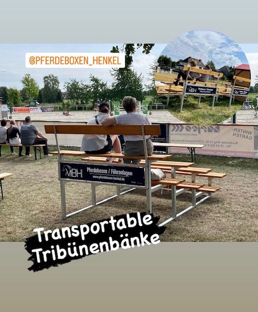 Transportable Tribünenbänke in Dingelstädt