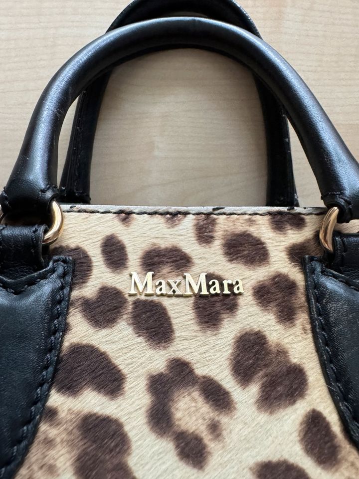 Original Max Mara MaxMara Handtasche Tasche bag Leopard in Hamburg