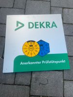 Dekra werbe Schild Werkstatt prüfort Nordrhein-Westfalen - Lohmar Vorschau