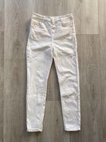 Jeans MANGO Größe 152 Denim Hose High Waist weiß Niedersachsen - Achim Vorschau