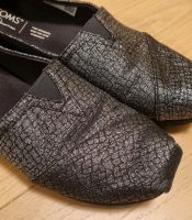 TOMS Alpargata Schwarz/Glitzer Größe 40 Köln - Ehrenfeld Vorschau