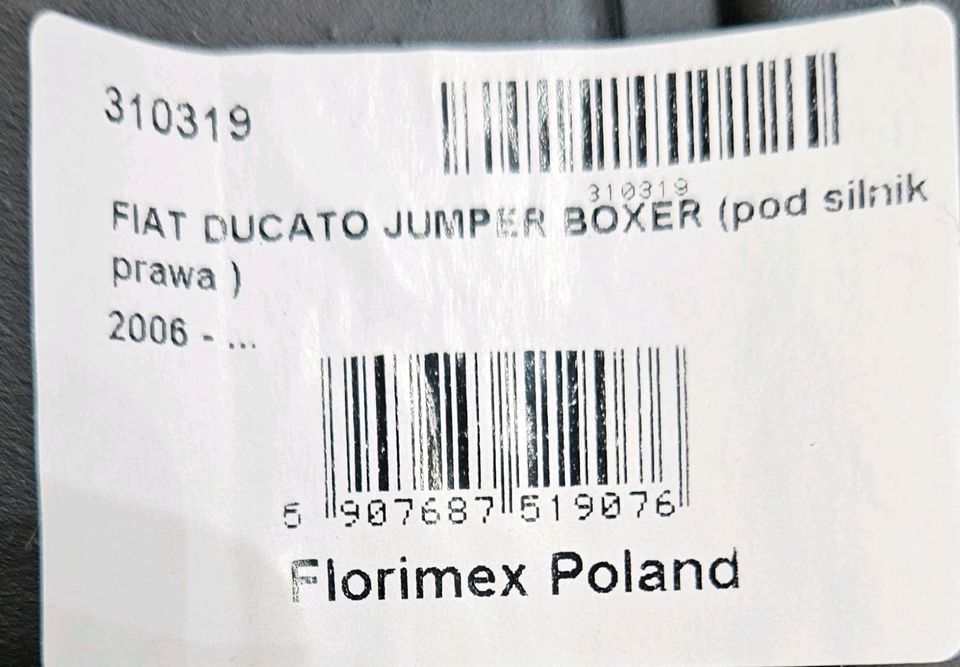 FIAT DUCATO JUMPER BOXER UNTERFAHRSCHUTZ UNTERBODENSCHUTZ RECHTS in Bremen