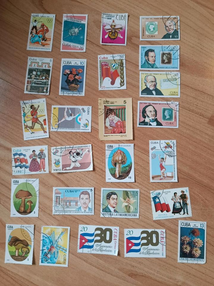 Diverse briefmarken in Schwandorf