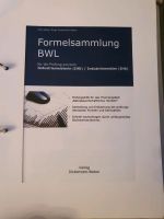 Formelsammlung BWL, ZIB, RBH Dickemann-Weber Nordrhein-Westfalen - Soest Vorschau