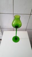 Vintage Glasvase mit Stiel, 70er Jahre Glas Vase, Grüne Vase Berlin - Tempelhof Vorschau