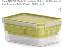 Emsa Clip & Go Lunchbox XL | 2,3 L | Mit 3 Einsätzen  NEU Sachsen - Bobritzsch-Hilbersdorf Vorschau