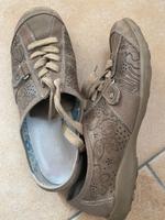 Remonte Sneaker Halbschuhe Leder braun/taupe Gr. 37 Baden-Württemberg - Amtzell Vorschau