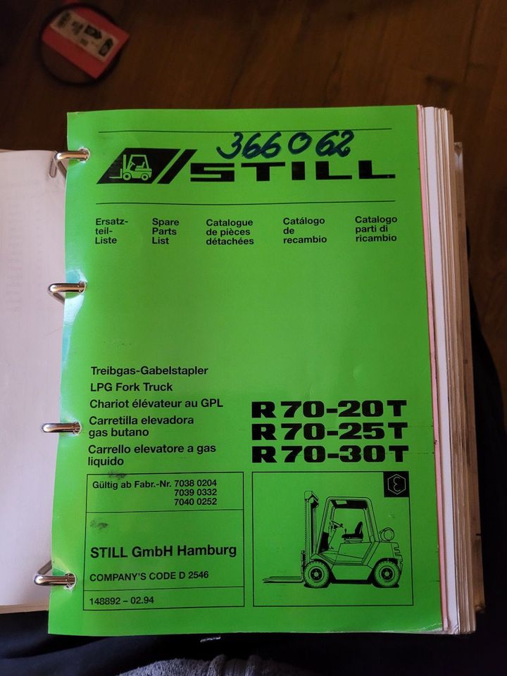 Ersatzteilliste - Still - R70-20T - 25T - 30T in Höllhammer
