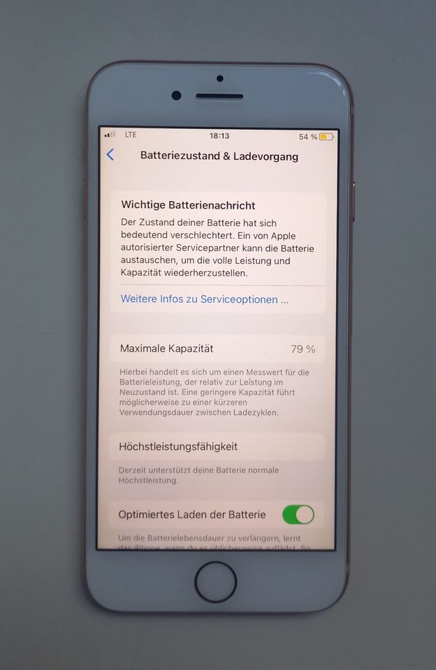 iPhone 8 64 GB weiß/gold in München