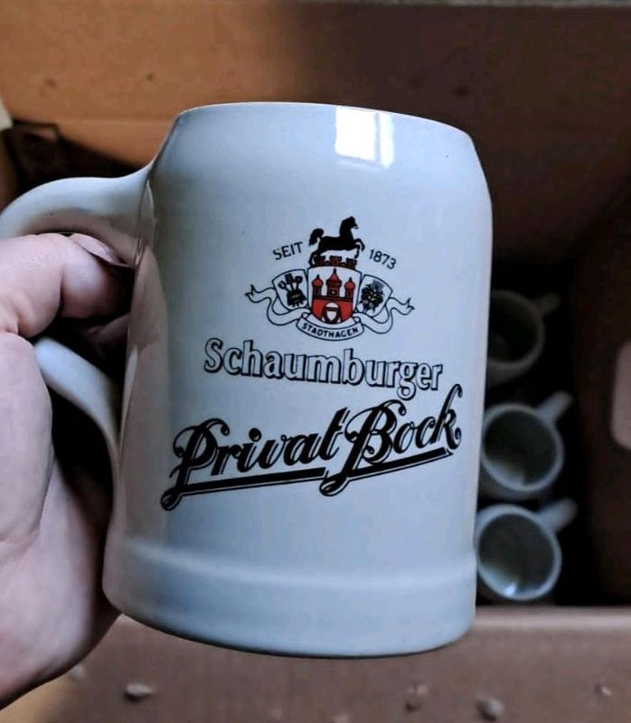 Bierkrüge aus dem Vereinsheim in Rinteln