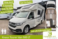 2024 - Knaus Tourer Van 500 LT Vansation  2 Personen Wohnmobil der kompaktklasse auf VW Bulli T6.1 - mit Top Ausstattung inkl. SAT TV Paket, Solar Autark Paket, Markise, Raumbad, Slide Bettr Nordrhein-Westfalen - Kerken Vorschau