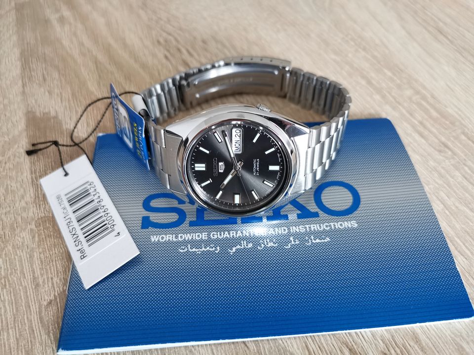 SEIKO 5 JAPAN Made Edition SNXS79 Grau "Einfach: Superb!" NEU Gar in Nördlingen