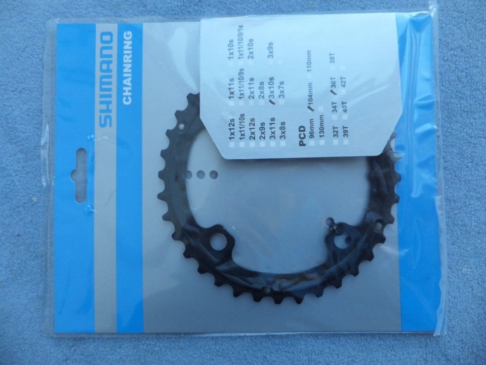 SHIMANO - DEORE XT - FC-T781 - Kettenblattsatz - 26-36-48 Zähne - in Friedrichshafen