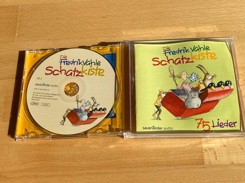 CD Die Fredrik Vahle Schatzkiste 75 Lieder in Anzing